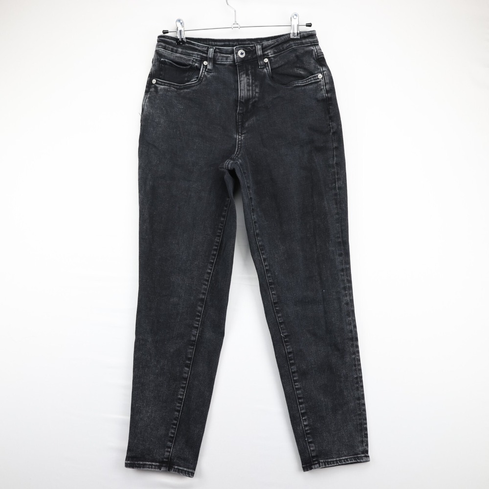 Buffalo David Bitton Mom Jeans Margot Women's Size 27 Black Mid Rise